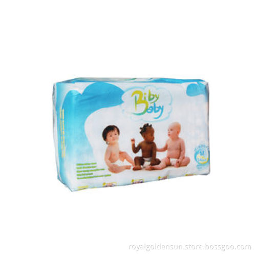 Baby diapers with very soft top sheet and pretty good absorption